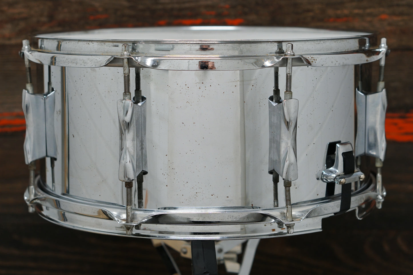 Premier 6.5x14" APK Steel Snare Drum - 1980s