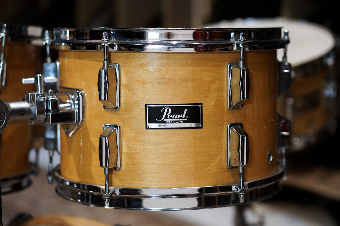 Pearl 12/13/14/18/6x14" Drum Set - Mel Lewis' Natural Maple