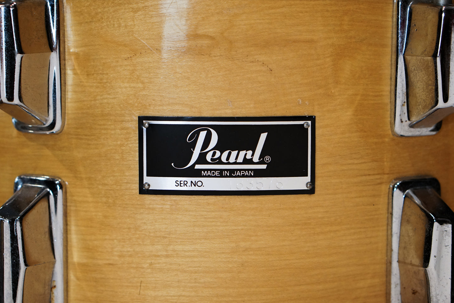 Pearl 12/13/14/18/6x14" Drum Set - Mel Lewis' Natural Maple