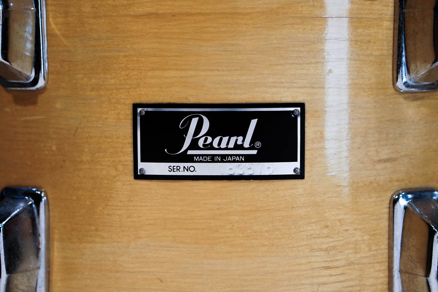 Pearl 12/13/14/18/6x14" Drum Set - Mel Lewis' Natural Maple