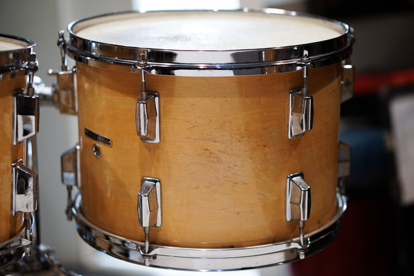 Pearl 12/13/14/18/6x14" Drum Set - Mel Lewis' Natural Maple