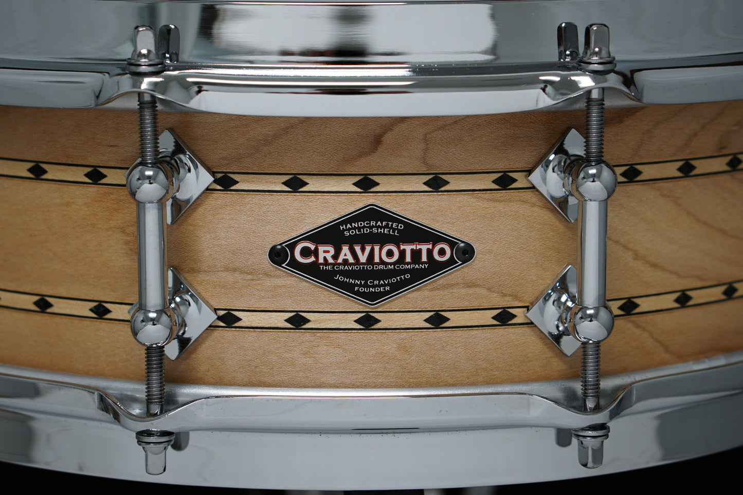 Craviotto 4.5x14" Custom Shop Solid Maple Snare Drum