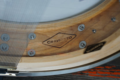 Craviotto 4.5x14" Custom Shop Solid Maple Snare Drum