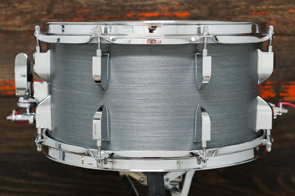 Jenkins-Martin 7x13" Spun Fiberglass Snare Drum - Grey Metallic