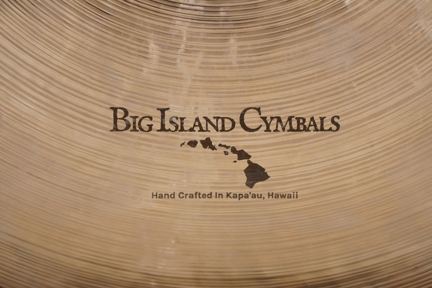 Big Island 21.25" Signature Thin Ride Cymbal - 2068g