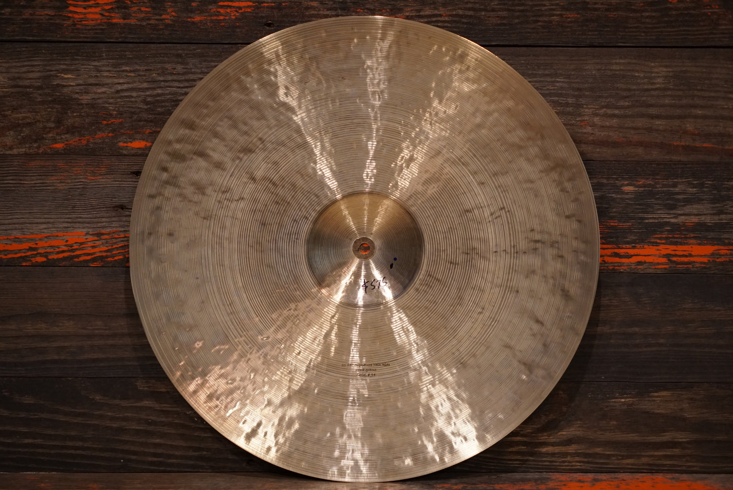 Big Island 21.25" Signature Thin Ride Cymbal - 2068g