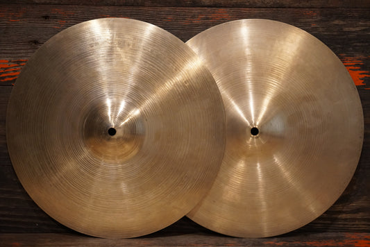 ZIldjian 14" Avedis 1950s/'60s Hi-Hat Cymbals - 772/802g