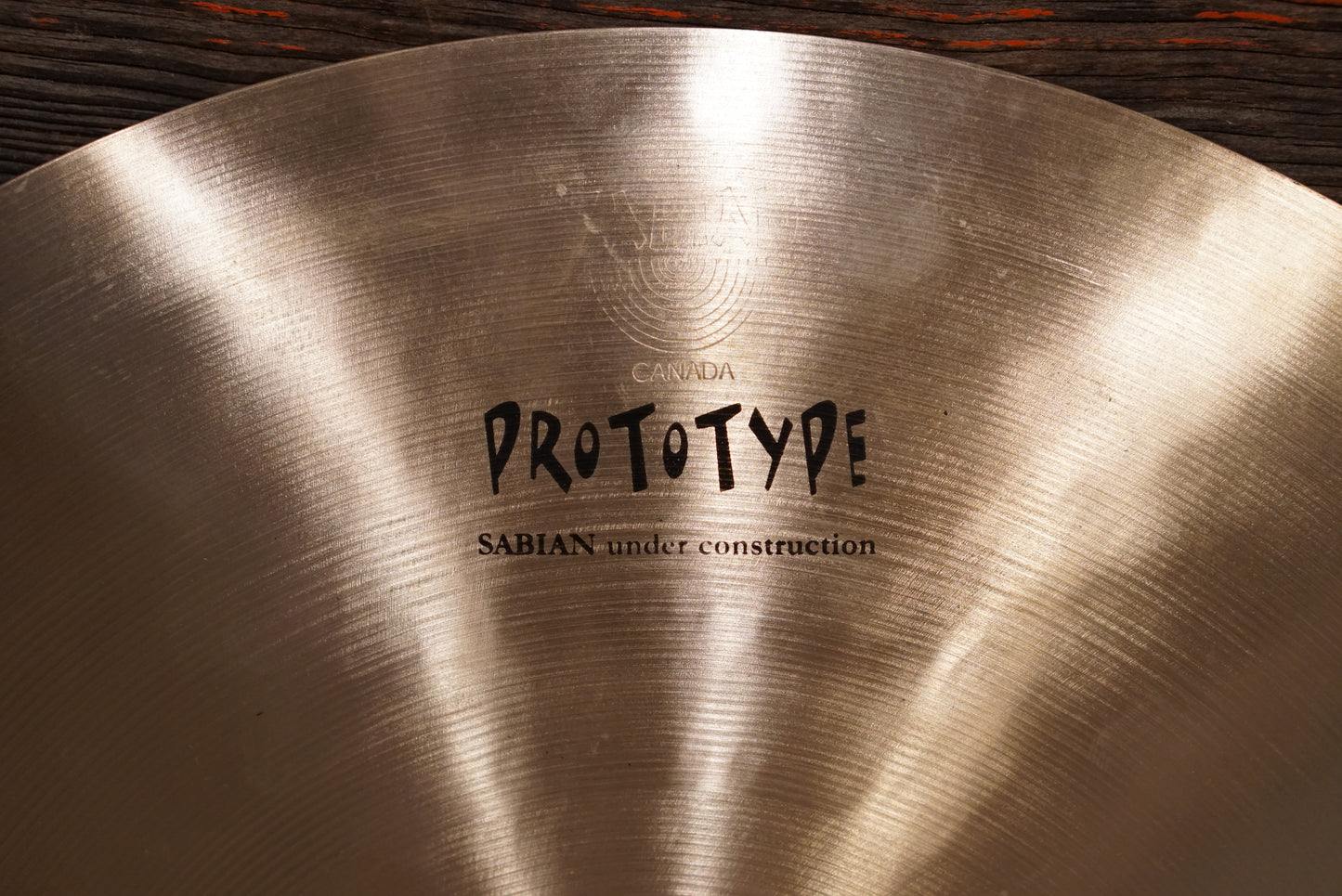 Sabian 14" AAX Wave Effect Prototype Splash/Crash Cymbal - 855g