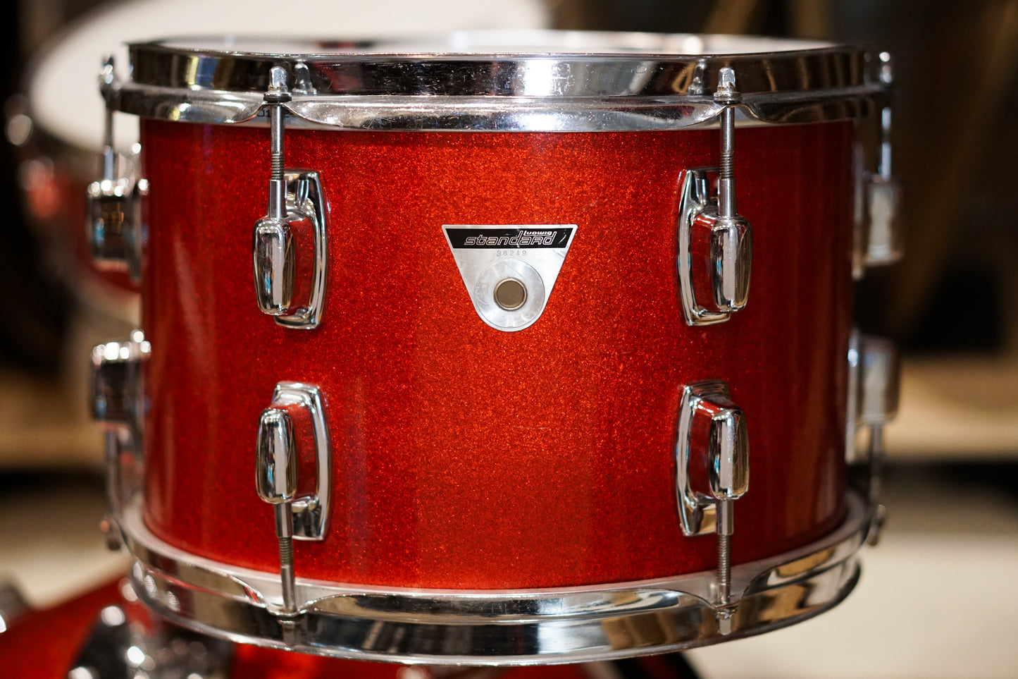 Ludwig 12/14/20/5x14" Standard S-300 Compact Drum Set - Red Mist