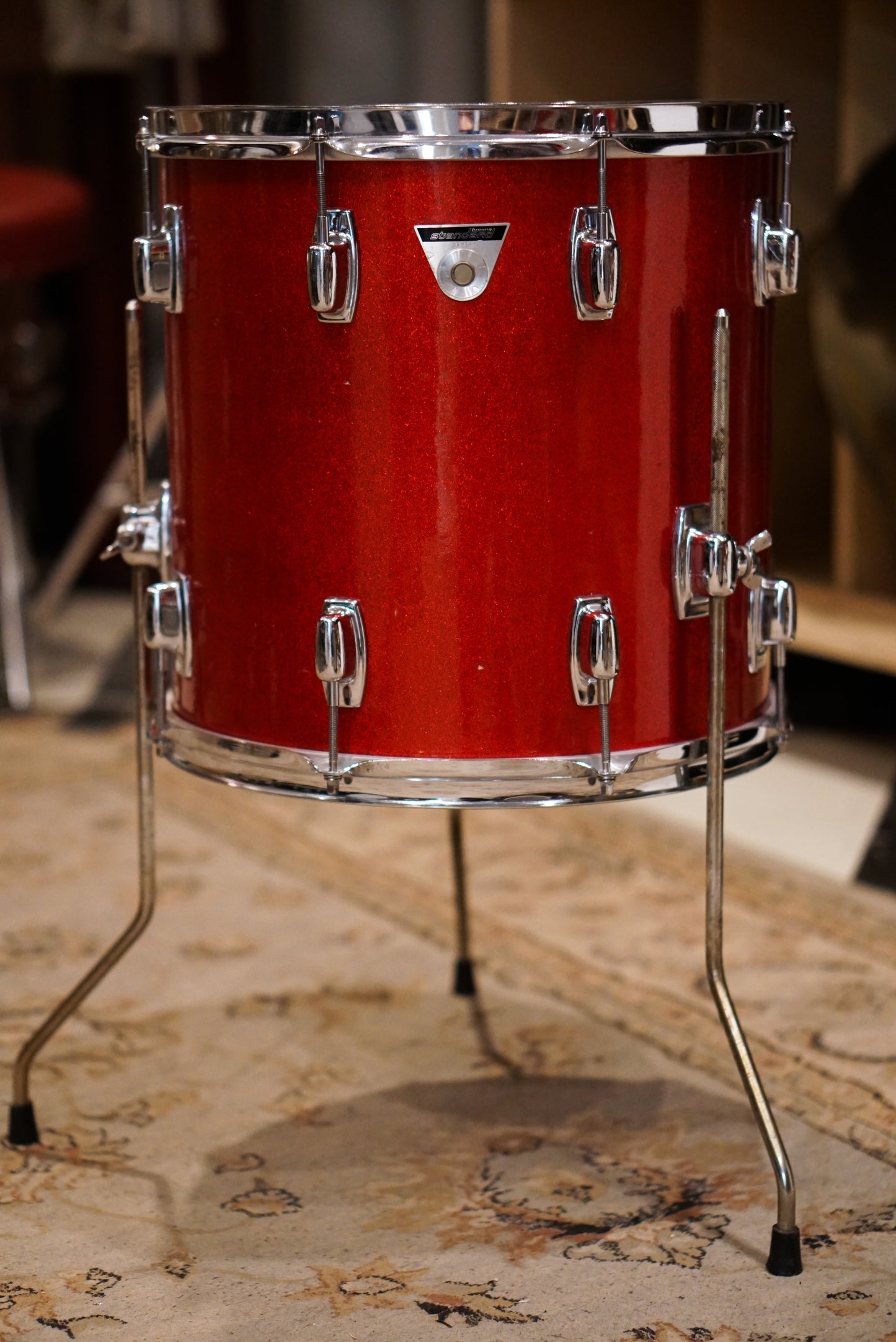 Ludwig 12/14/20/5x14" Standard S-300 Compact Drum Set - Red Mist