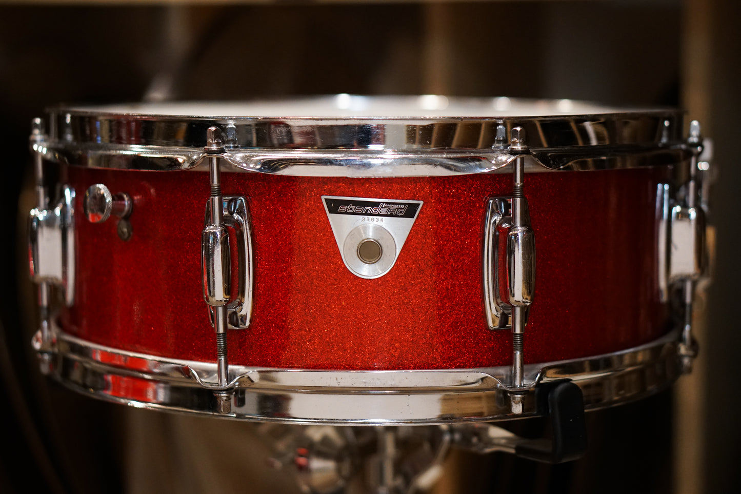 Ludwig 12/14/20/5x14" Standard S-300 Compact Drum Set - Red Mist