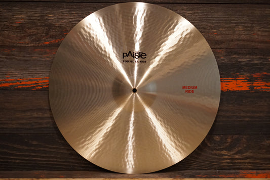 Paiste 20" Formula 602 Classic Medium Ride Cymbal - 2338g