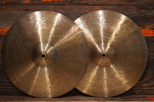 Bosphorus 14" 1600 Series Hi-Hat Cymbals - 974/1057g