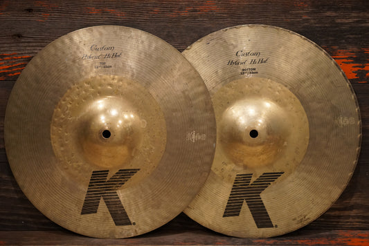 Zildjian 13.25" K. Custom Hybrid Hi-Hat Cymbals - 842/1086g