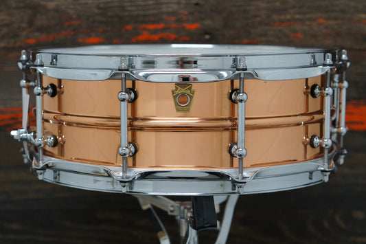 Ludwig 5x14" Copper Phonic Snare Drum - Smooth Shell w/Tube Lugs