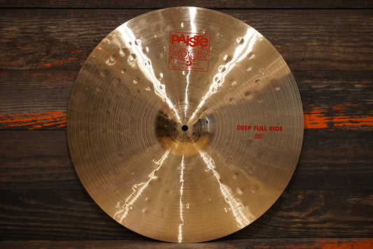 Paiste 20" 2002 Series Deep Full Ride Cymbal - 2386g