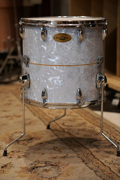 Drummer's World 13x15" Nesting Floor Tom - White Marine Pearl