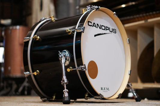 Canopus 14x20" RFM Maple Bass Drum - Black Lacquer