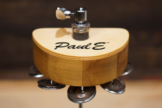 PaulE Drums Moon-E #16 - Poplar w/Mid East Nickel Steel Jingles