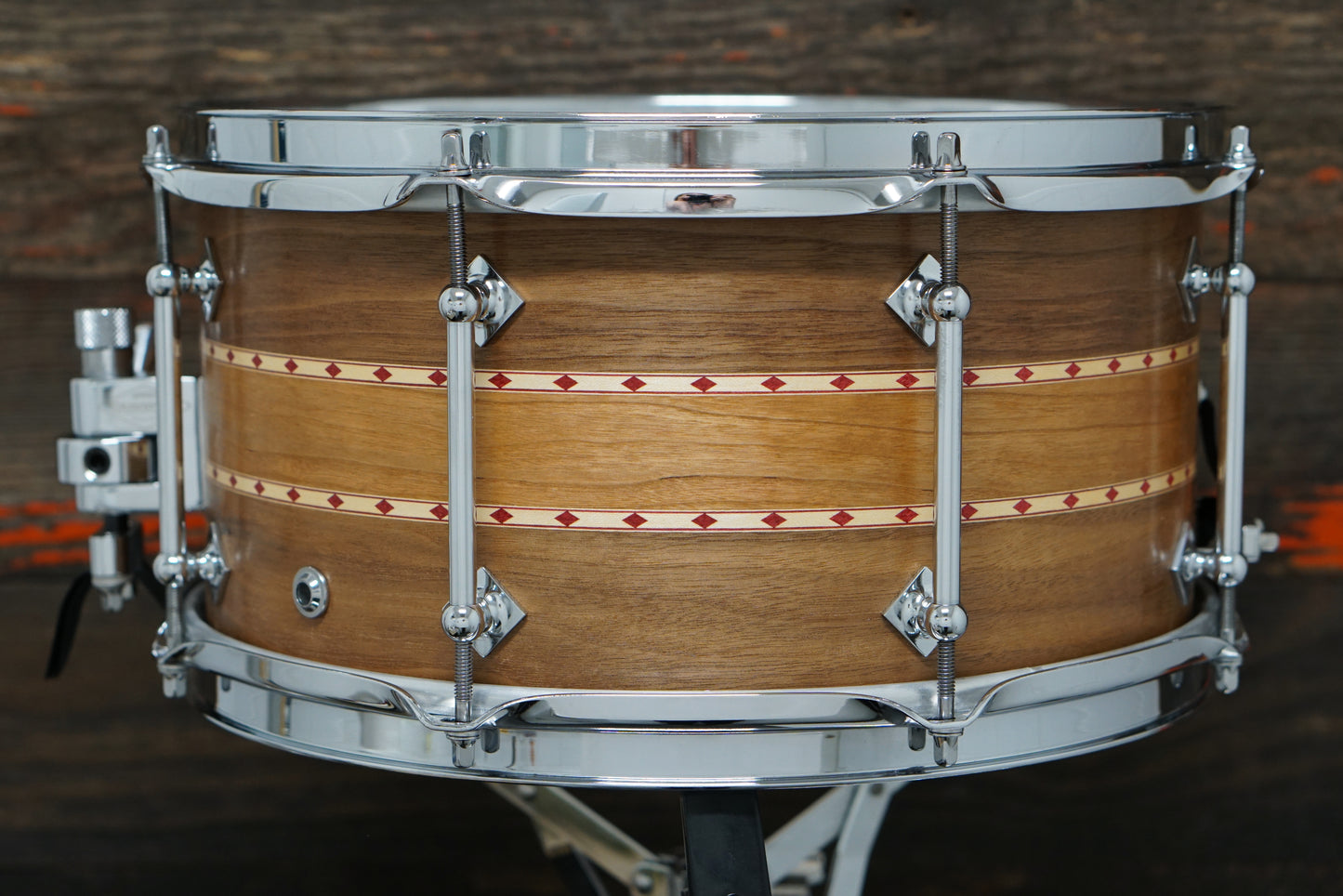 Craviotto 6.5x13" Custom Shop Walnut/Cherry Snare Drum