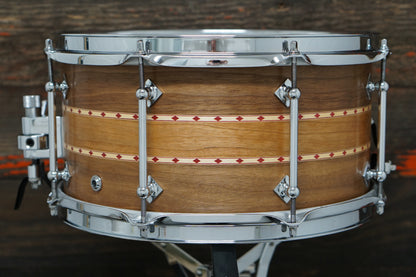 Craviotto 6.5x13" Custom Shop Walnut/Cherry Snare Drum