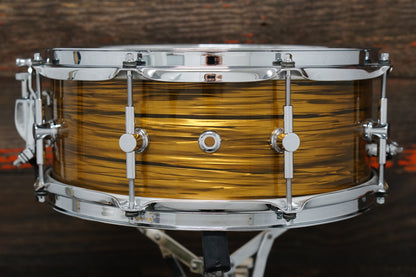 Canopus 5.5x13" Birch Snare Drum - Gold Oyster Pearl