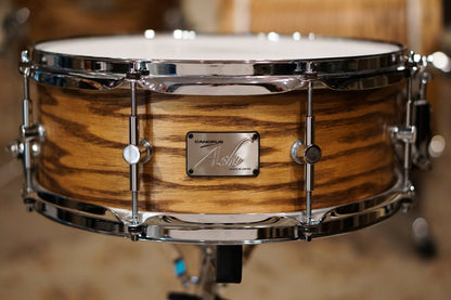 Canopus 12/14/18/5.5x14" Ash Series Drum Set - Natural Grain Oil