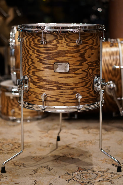 Canopus 12/14/18/5.5x14" Ash Series Drum Set - Natural Grain Oil