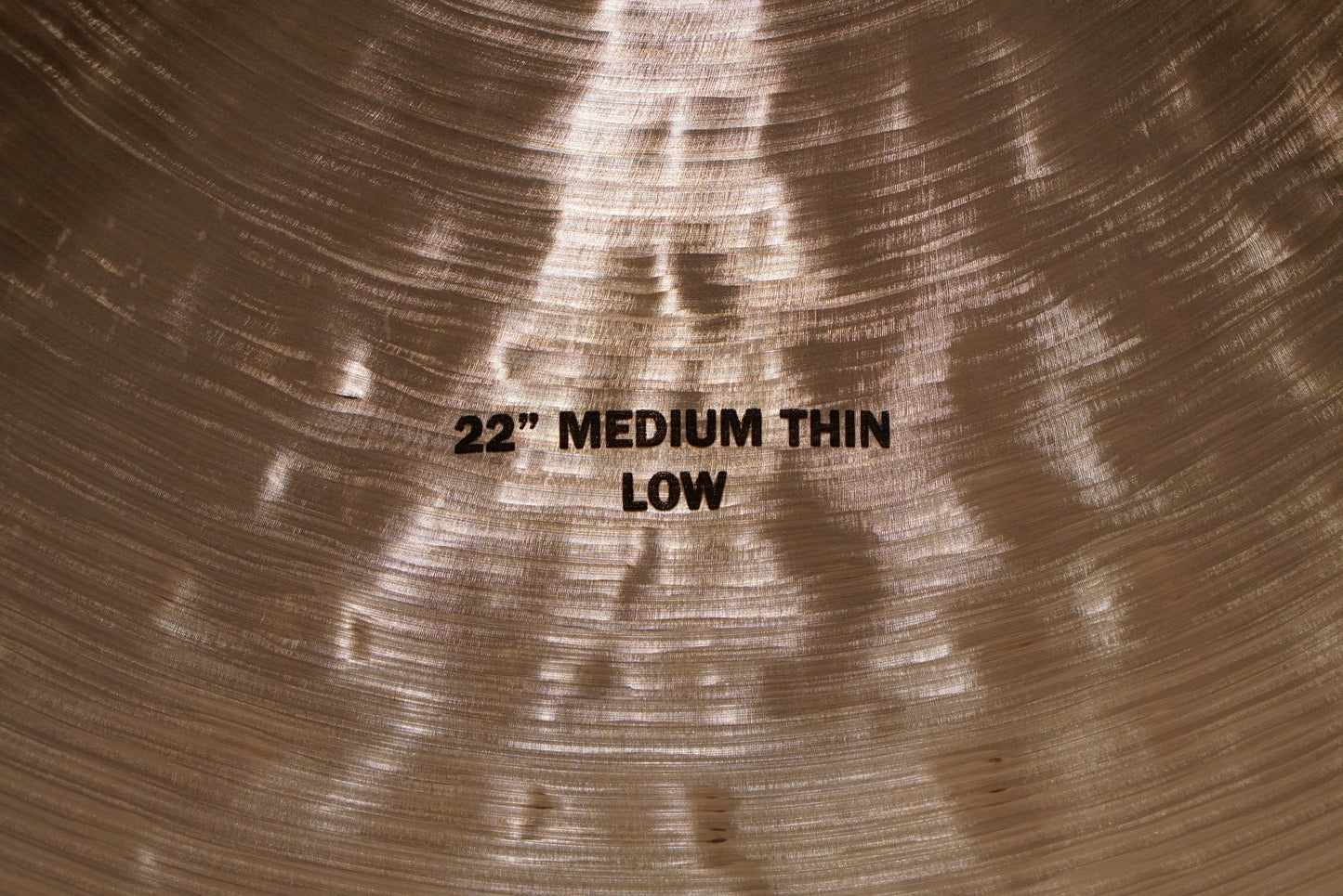 Zildjian 22" K. Constantinople Medium Thin Low Ride Cymbal - 2404g