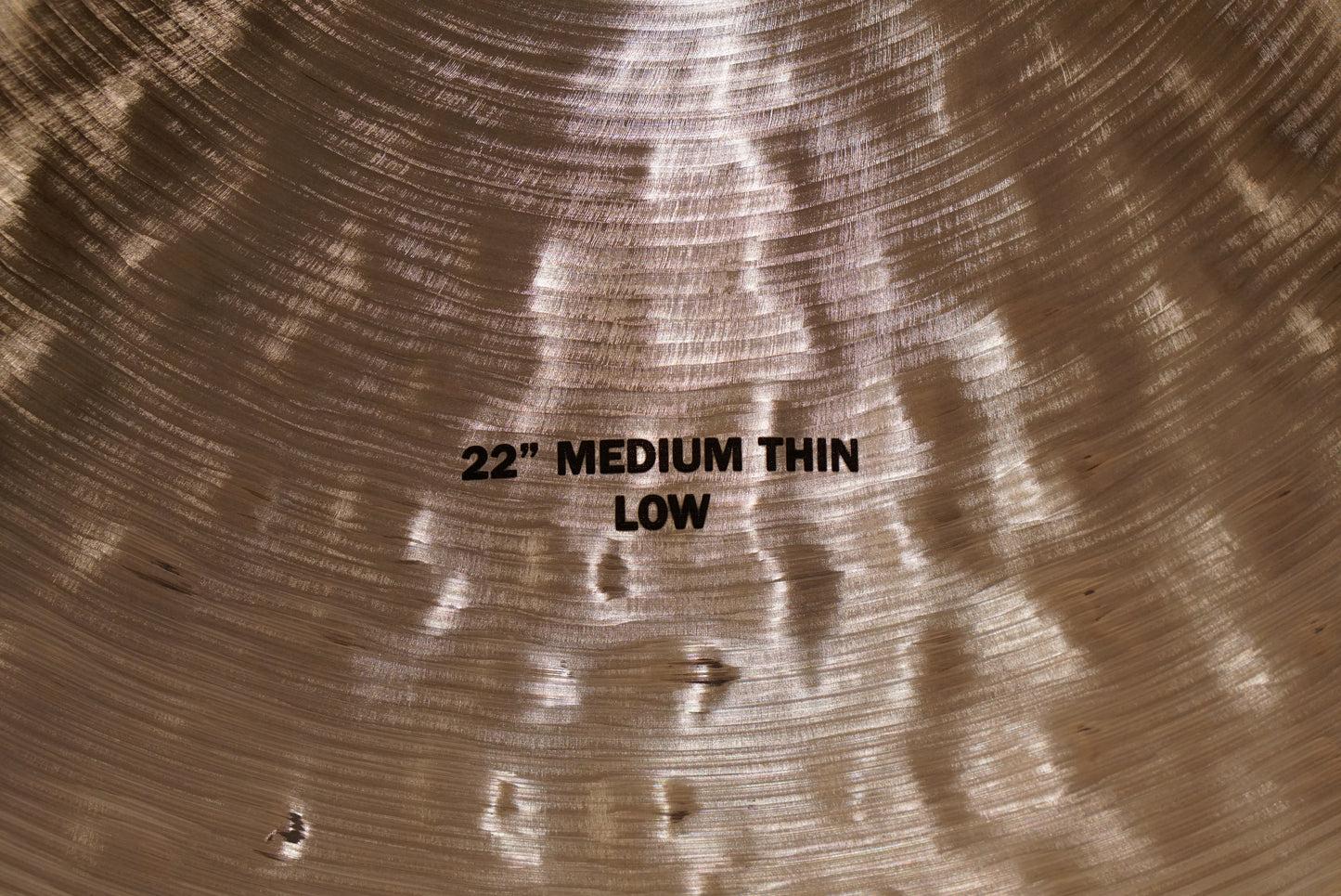 Zildjian 22" K. Constantinople Medium Thin Low Ride Cymbal - 2518g