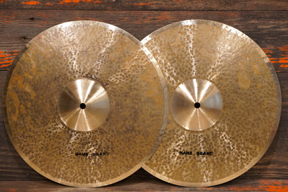 Name Brand 14" Turk-Top Hi-Hat Cymbals - 964/1000g