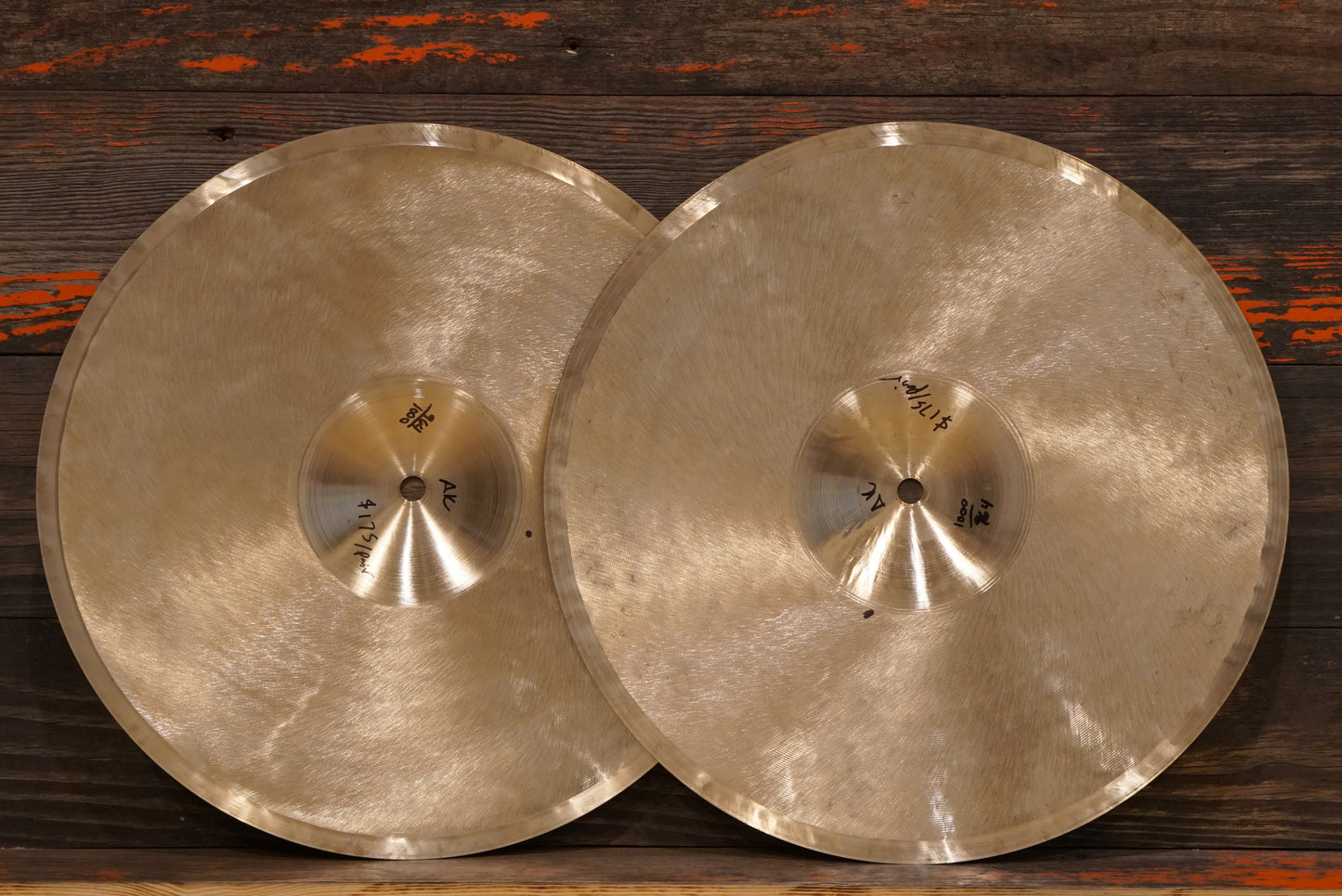 Name Brand 14" Turk-Top Hi-Hat Cymbals - 964/1000g