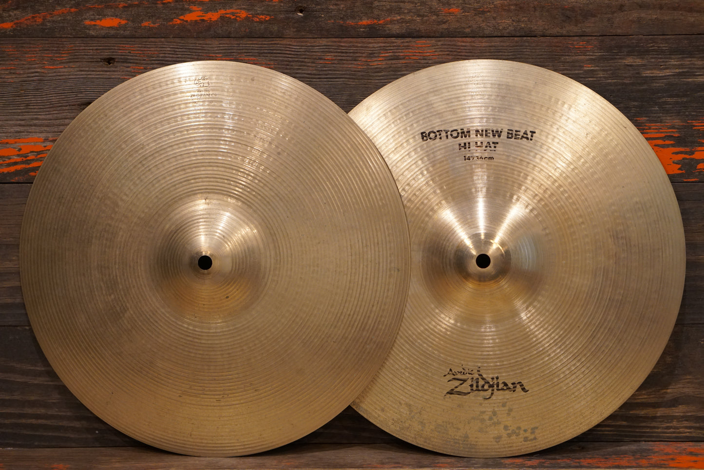 ZIldjian 14" New Beat Hi-Hat Cymbals - 1066/1221g