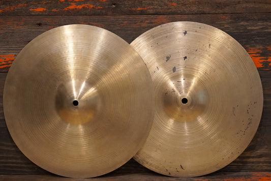 Zildjian 14" Avedis 1970s Hi-Hat Cymbals - 710/969g