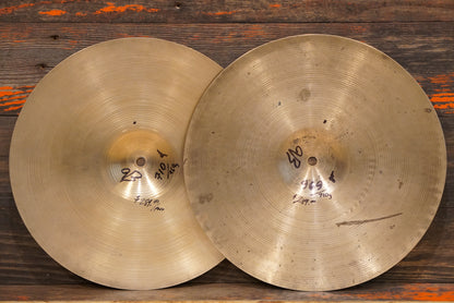 Zildjian 14" Avedis 1970s Hi-Hat Cymbals - 710/969g