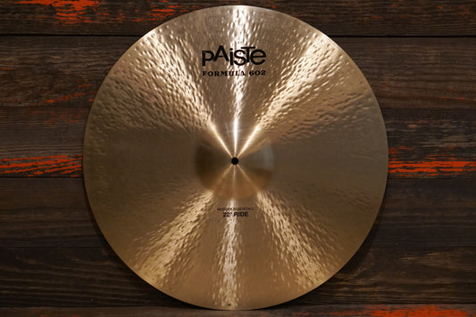 Paiste 22" Formula 602 Modern Essentials Ride Cymbal - 2998g