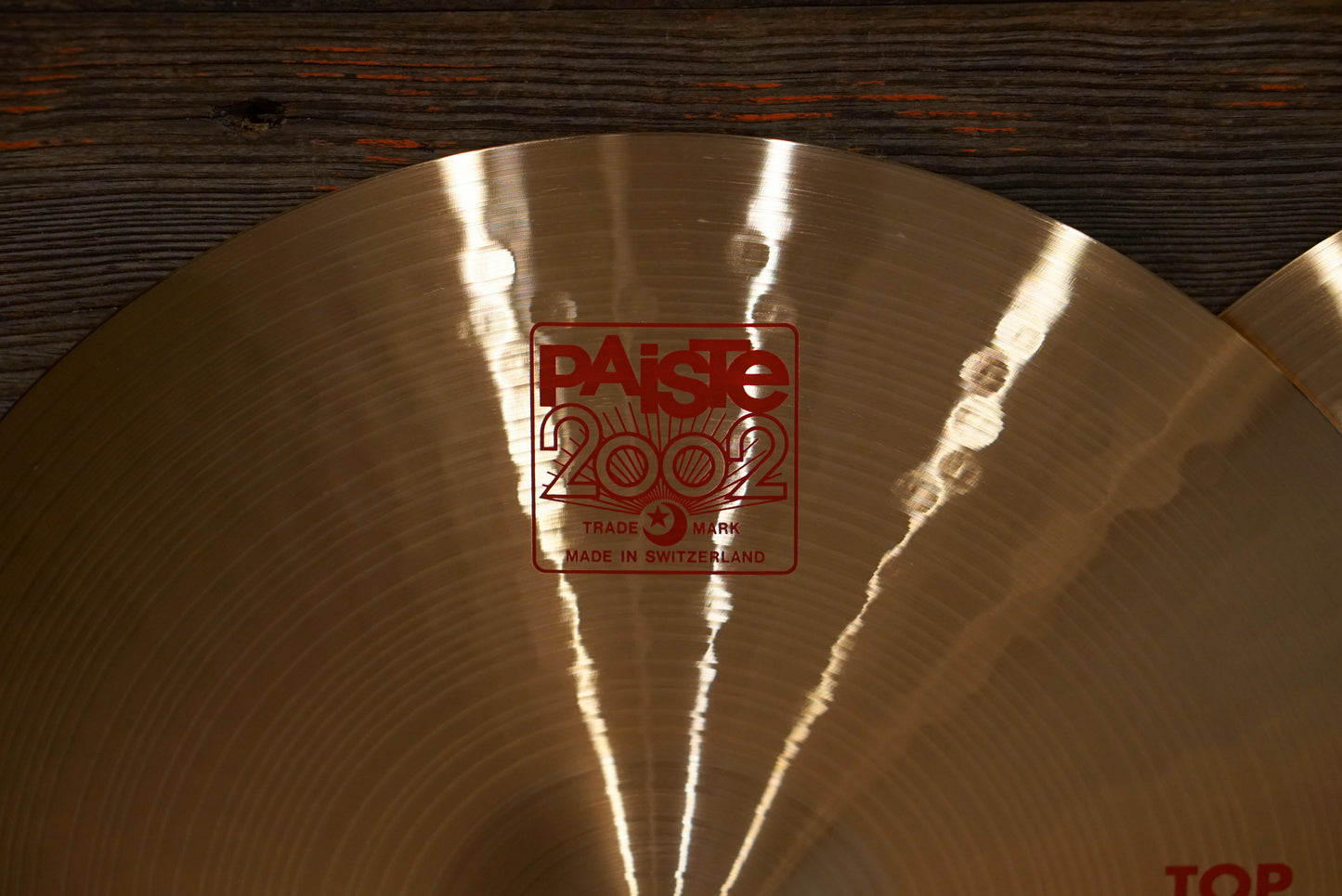 Paiste 14" 2002 Medium Hi-Hat Cymbals - 863/984g