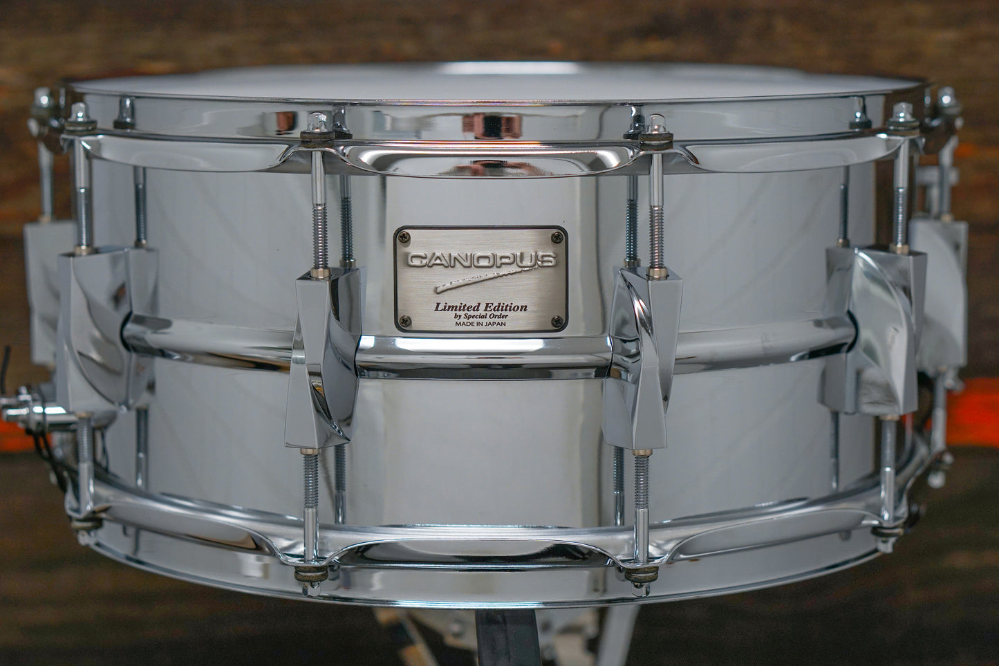 Canopus 6.5x14" Limited Edition Aluminum 1.2mm Snare Drum