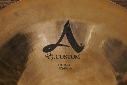 Zildjian 18" A. Custom China Cymbal - 1302g