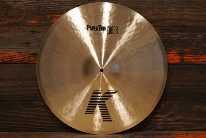 Zildjian 18" K. Paper Thin Crash Cymbal - 1120g