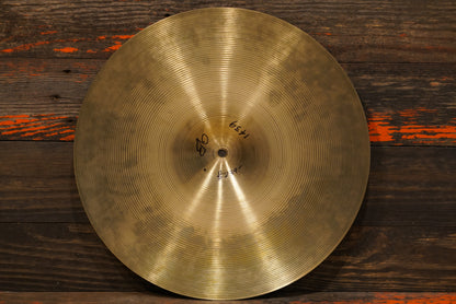Zilco 18" Azco 1960s Crash/Ride Cymbal - 1439g