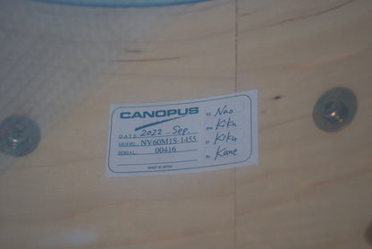 Canopus 5.5x14" NV60-M1 Snare Drum - Vintage Pearl