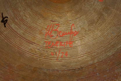 Mattia Bourgis 22" Old K. Tribute Ride Cymbal - 2405g