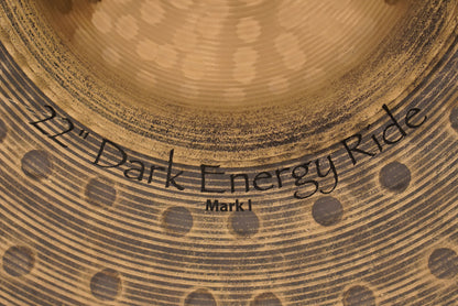 Paiste 22" Signature Dark Energy Mark I Ride Cymbal - 3028g