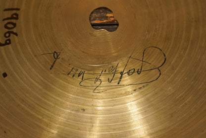Zildjian 20" K. Istanbul 1960s "Intermediate Stamp" Ride Cymbal - 1906g