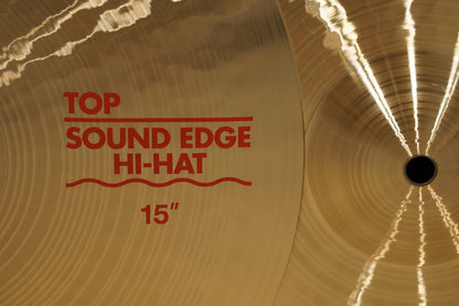 Paiste 15" 2002 Sound Edge Hi-Hat Cymbals - 1138/1254g