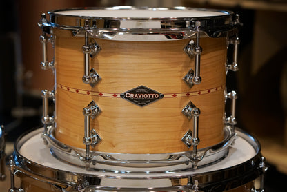 Craviotto 10/12/13/14/16/20" Custom Shop Solid Maple Drum Set - 2024