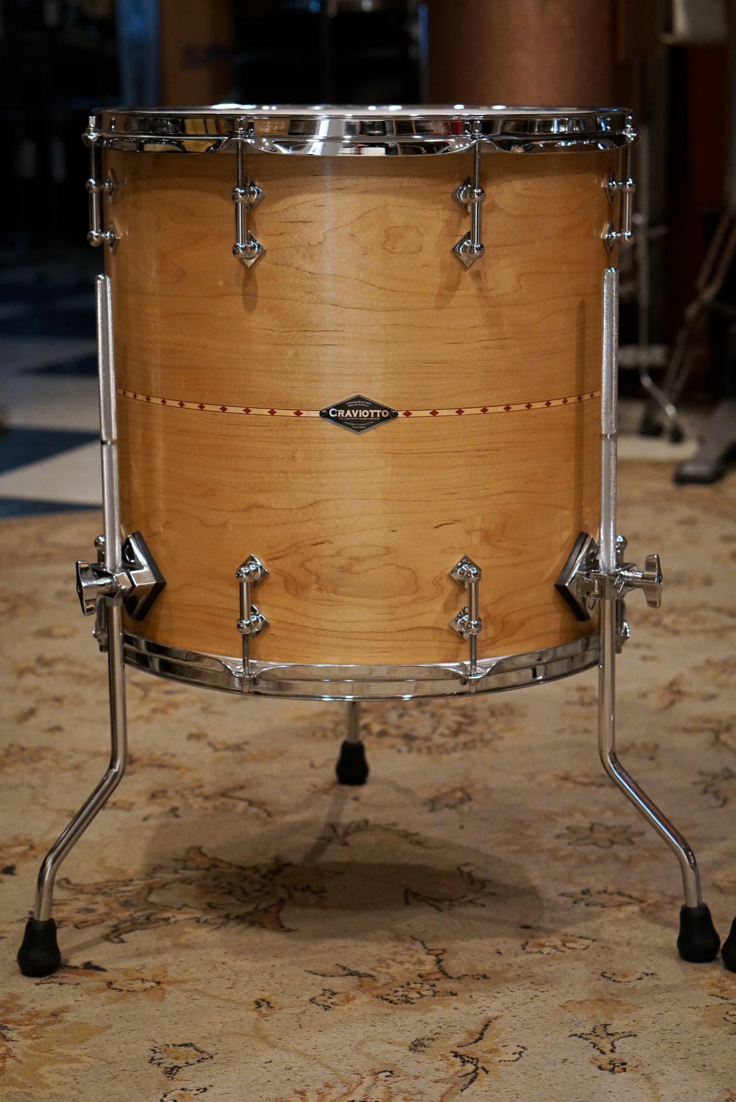 Craviotto 10/12/13/14/16/20" Custom Shop Solid Maple Drum Set - 2024