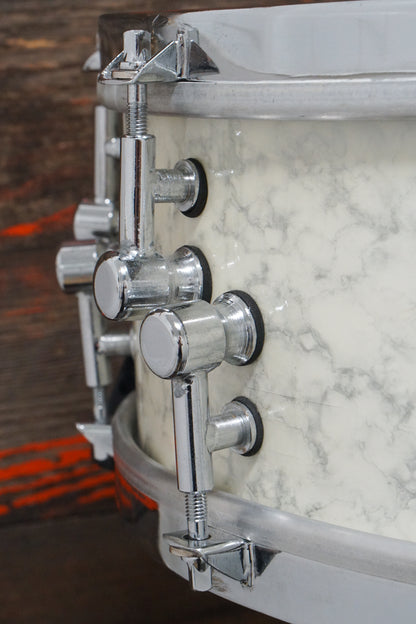 Percussion House 5.5x14" Snare Drum - White Marble