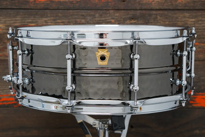 Ludwig 5x14" Black Beauty Hammered Snare Drum w/Tube Lugs (LB416KT)
